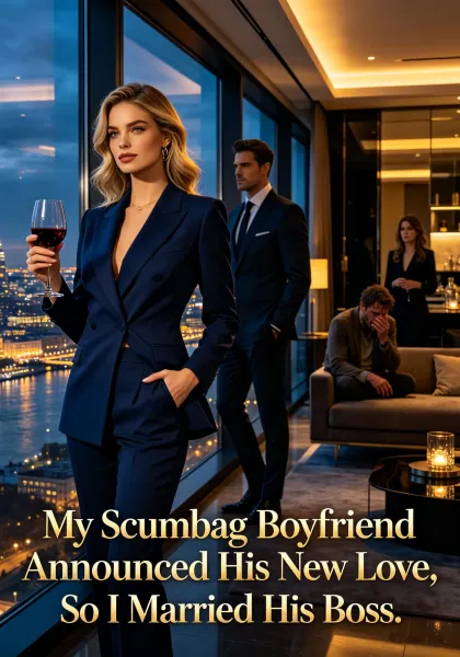 My Scumbag Boyfriend Announced His New Love, So I Married His Boss.